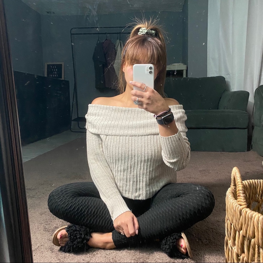 Off the shoulder top